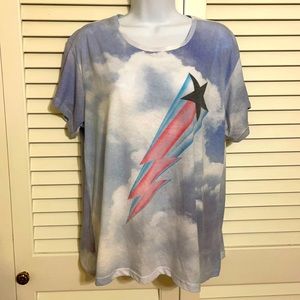 Wild fox shooting star tee